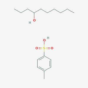 molecular formula C17H30O4S B14486049 Decan-4-ol;4-methylbenzenesulfonic acid CAS No. 65949-99-7
