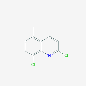 molecular formula C10H7Cl2N B1448605 2,8-Dichloro-5-methylquinoline CAS No. 1432322-83-2