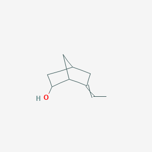 molecular formula C9H14O B14486366 6-Ethylidenebicyclo[2.2.1]heptan-2-ol CAS No. 67101-83-1