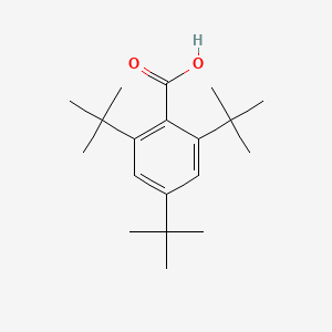 molecular formula C19H30O2 B14486463 2,4,6-Tri-tert-butylbenzoic acid CAS No. 66415-27-8