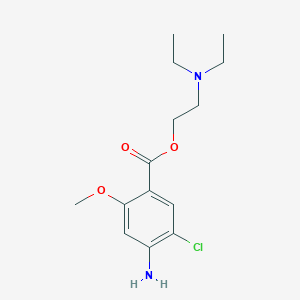 2-(Diethylamino)ethyl 4-amino-5-chloro-2-methoxybenzoate