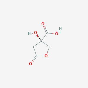 (3S)-3-Hydroxy-5-oxooxolane-3-carboxylic acid