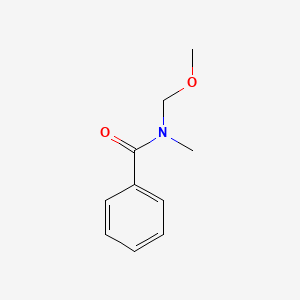 molecular formula C10H13NO2 B14486741 N-(Methoxymethyl)-N-methylbenzamide CAS No. 65000-22-8