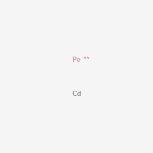 molecular formula CdPo B14486952 Cadmium--polonium (1/1) CAS No. 65453-87-4
