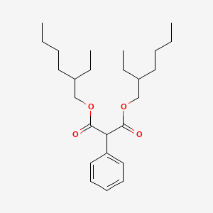 molecular formula C25H40O4 B14486959 Bis(2-ethylhexyl) phenylpropanedioate CAS No. 67201-36-9