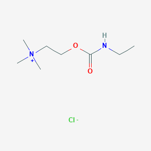 molecular formula C8H19ClN2O2 B14486984 Choline, chloride, ethylcarbamate CAS No. 63938-98-7