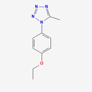 molecular formula C10H12N4O B14487013 1-(4-ethoxyphenyl)-5-methyl-1H-tetrazole CAS No. 64170-54-3