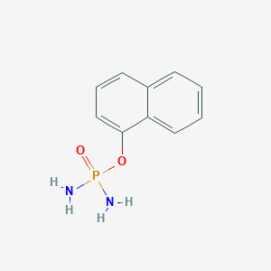 molecular formula C10H11N2O2P B14487070 Naphthalen-1-yl phosphorodiamidate CAS No. 64032-52-6