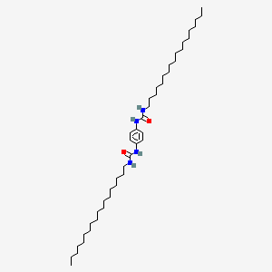 molecular formula C44H82N4O2 B14487145 N,N'-1,4-Phenylenebis(N'-octadecylurea) CAS No. 65792-42-9