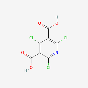 molecular formula C7H2Cl3NO4 B1448721 Trichloropyridine-3,5-dicarboxylic acid CAS No. 35592-95-1