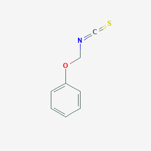 molecular formula C8H7NOS B14487440 (Isothiocyanatomethoxy)benzene CAS No. 64217-60-3