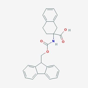 2-((((9H-Fluoren-9-yl)methoxy)carbonyl)amino)-1,2,3,4-tetrahydronaphthalene-2-carboxylic acid