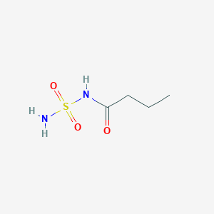 molecular formula C4H10N2O3S B14487613 N-Sulfamoylbutanamide CAS No. 65952-23-0