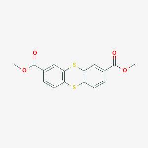 molecular formula C16H12O4S2 B14487645 Dimethyl thianthrene-2,8-dicarboxylate CAS No. 65178-27-0