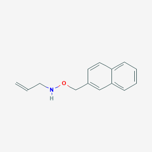 molecular formula C14H15NO B1448772 2-Propen-1-amine, N-(2-naphthalenylmethoxy)- CAS No. 1640007-80-2