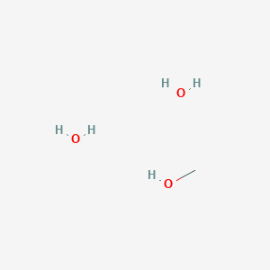 molecular formula CH8O3 B14487770 Water water-methanol CAS No. 64142-36-5