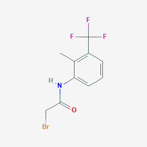 molecular formula C10H9BrF3NO B1448779 2-Bromo-n-[2-methyl-3-(trifluoromethyl)phenyl]acetamide CAS No. 2003738-93-8