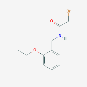 molecular formula C11H14BrNO2 B1448789 2-Bromo-n-(2-ethoxybenzyl)acetamide CAS No. 2096986-70-6