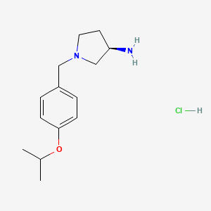 R-1-(4-Isopropoxybenzyl)pyrrolidin-3-ylamine hydrochloride