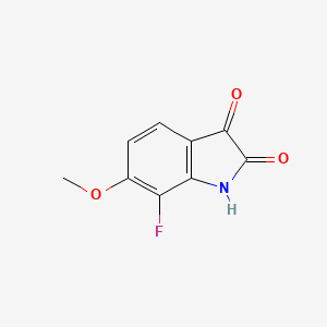 7-Fluoro-6-methoxyindoline-2,3-dione