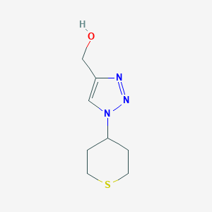 (1-(tetrahydro-2H-thiopyran-4-yl)-1H-1,2,3-triazol-4-yl)methanol
