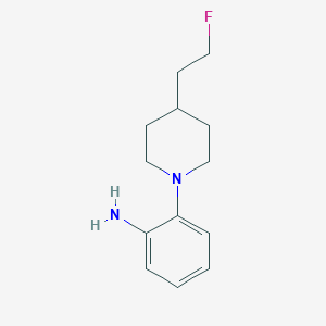 2-(4-(2-Fluoroethyl)piperidin-1-yl)aniline