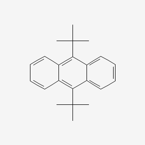 molecular formula C22H26 B14488205 9,10-DI-Tert-butylanthracene CAS No. 65482-04-4