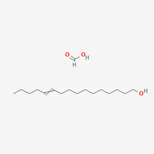 molecular formula C17H34O3 B14488228 Formic acid;hexadec-11-en-1-ol CAS No. 65202-09-7