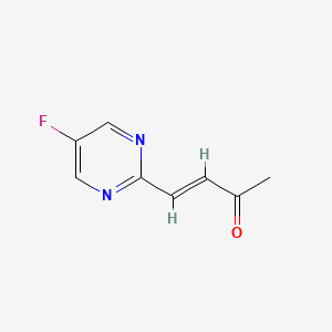 (E)-4-(5-fluoropyriMidin-2-yl)but-3-en-2-one