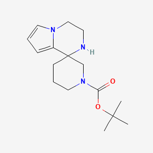 tert-butyl 3',4'-dihydro-2'H-spiro[piperidine-3,1'-pyrrolo[1,2-a]pyrazine]-1-carboxylate