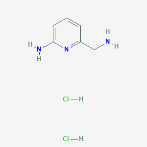 6-(Aminomethyl)pyridin-2-amine dihydrochloride