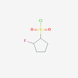 2-Fluorocyclopentane-1-sulfonyl chloride