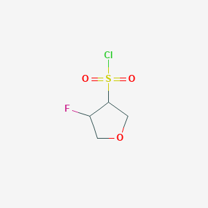 4-Fluorooxolane-3-sulfonyl chloride