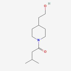 1-[4-(2-Hydroxyethyl)piperidin-1-yl]-3-methylbutan-1-one