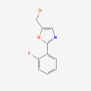 5-(Bromomethyl)-2-(2-fluorophenyl)oxazole