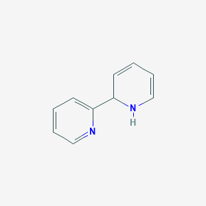 molecular formula C10H10N2 B14488510 Bipyridine, dihydro- CAS No. 64534-28-7