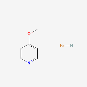 molecular formula C6H8BrNO B14488537 Pyridine, 4-methoxy-, hydrobromide CAS No. 65466-70-8