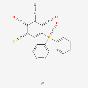 molecular formula C23H11O4PSW B14488564 CID 71371937 CAS No. 64281-55-6