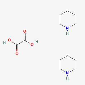 molecular formula C12H24N2O4 B14488633 Oxalic acid--piperidine (1/2) CAS No. 65512-63-2