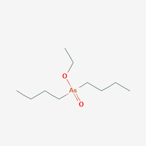 molecular formula C10H23AsO2 B14488660 Ethyl dibutylarsinate CAS No. 64448-13-1