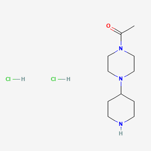 1-Acetyl-4-piperidin-4-ylpiperazine dihydrochloride