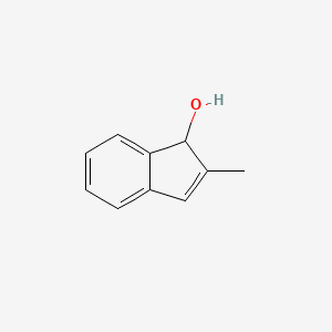 molecular formula C10H10O B14488731 1H-Inden-1-ol, 2-methyl- CAS No. 65680-38-8
