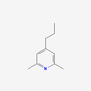 molecular formula C10H15N B14488760 2,6-Dimethyl-4-propylpyridine CAS No. 65061-78-1
