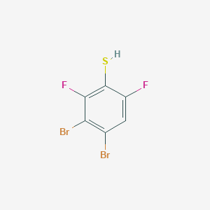 3,4-Dibromo-2,6-difluorothiophenol