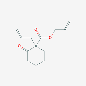 molecular formula C13H18O3 B14488843 Allyl 1-allyl-2-oxocyclohexanecarboxylate CAS No. 65726-93-4