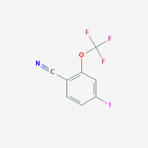 4-Iodo-2-(trifluoromethoxy)benzonitrile