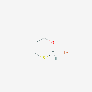 molecular formula C4H7LiOS B14488914 Lithium 1,3-oxathian-2-ide CAS No. 64554-58-1