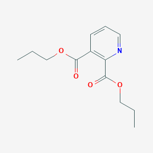 molecular formula C13H17NO4 B14488942 Dipropyl pyridine-2,3-dicarboxylate CAS No. 63597-05-7