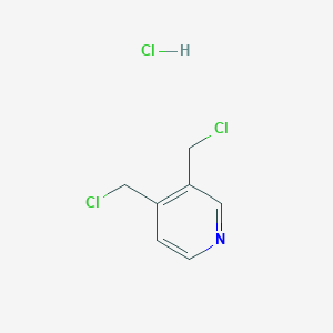molecular formula C7H8Cl3N B1448895 3,4-Bis(chloromethyl)pyridine hydrochloride CAS No. 27221-52-9
