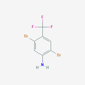 2,5-Dibromo-4-(trifluoromethyl)aniline
